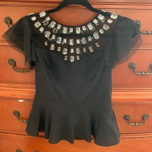 Dressy Bejeweled Shirt
